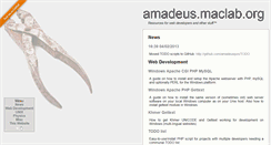 Desktop Screenshot of amadeus.maclab.org